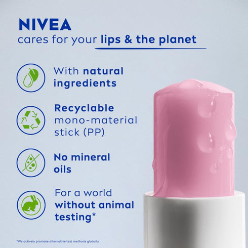 Nivea Lip Balm Soft Rose
